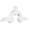 thumbnail image 1 of 72"W x 27"H x 6"D x 6"F, 9/12 Pitch, Ericson Architectural Grade PVC Gable Bracket, 1 of 8
