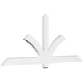 thumbnail image 1 of 72"W x 30"H x 2"D x 4"F, 10/12 Pitch, Redmond Architectural Grade PVC Gable Bracket, 1 of 8