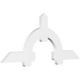 thumbnail image 1 of 72"W x 30"H x 2"D x 6"F, 10/12 Pitch, Ericson Architectural Grade PVC Gable Bracket, 1 of 8