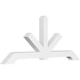 thumbnail image 1 of 72"W x 30"H x 4"D x 4"F, 10/12 Pitch, Vanguard Architectural Grade PVC Gable Bracket, 1 of 8