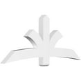 thumbnail image 1 of 72"W x 30"H x 4"D x 6"F, 10/12 Pitch, Davenport Architectural Grade PVC Gable Bracket, 1 of 8