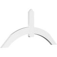 thumbnail image 1 of 72"W x 33"H x 2"D x 6"F, 11/12 Pitch, Archdale Architectural Grade PVC Gable Bracket, 1 of 8