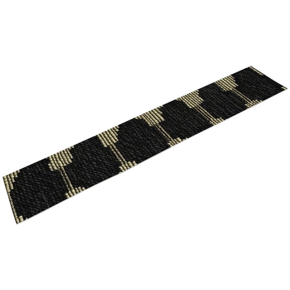 72 X 13.4 In Linen Table Flag Bearer Feeling Soft And Comfortable Easy To Clean To Maintain A Solid And Durable Heat Resistance Is Strong DarkVoilet Houndstooth Checkered_1