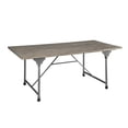 thumbnail image 1 of 72" X 36" X 30" Gray Oak And Sandy Gray Dining Table, 1 of 2