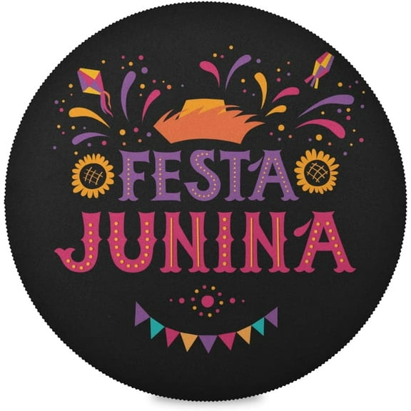 72"X 72" Party Carnival Elastic Fitted Edged Round Tablecloth Fade Resistant Anti-Shrink Table Cloth Washable Table Cover for Banquet Home Indoor or Outdoor