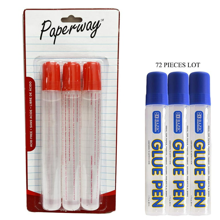 12 Packs: 6 ct. (72 total) Craft Glue Pens by Creatology™