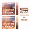 thumbnail image 1 of 72 colors Acrylic Paint Markers,Soft Brush Student Graffiti Painting Pens Set,Festival Gift DIY Art Markers, 1 of 9