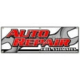 thumbnail image 1 of 72 in. Auto Repair Free Estimates Banner Sign - Cars AC Brake Muffler Tire Acsi, 1 of 1