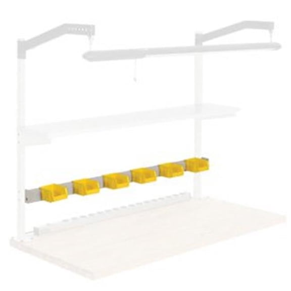 72 in. Bin Rail - Tan