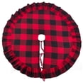thumbnail image 1 of 72 in. Buffalo Plaid Ruffled Tree Skirt, 1 of 1