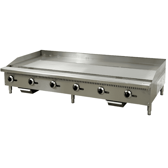 72 in. Commercial Griddle NSF Gas Heavy Duty Griddle Stainless Steel Flat Griddle, Cooking Equipment