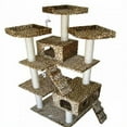 thumbnail image 1 of Cat Lady Leopard 15-Level 72” Cat Tree with Condos & Perches, 1 of 1
