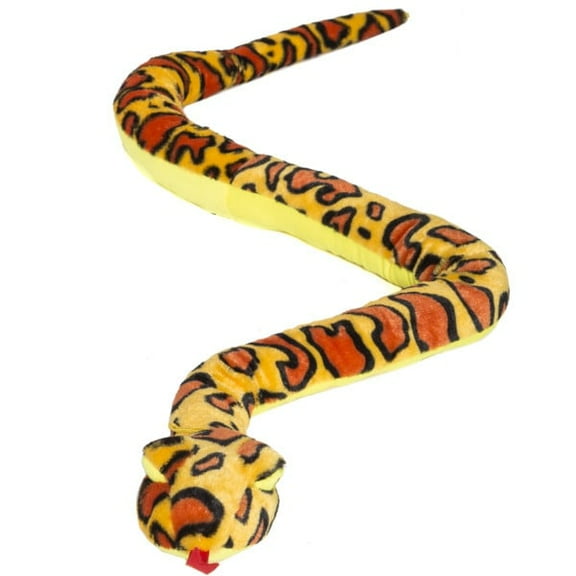 72 in. Plush Snake - Yellow