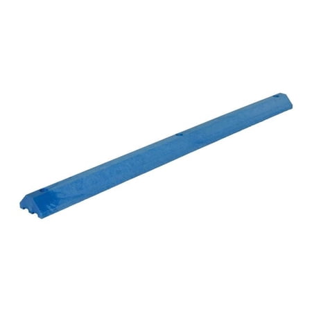 72 in. Recycled Plastic Car Stop, Blue