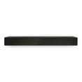 thumbnail image 1 of 72 in. Rustic Midnight Black Fireplace Mantel, 1 of 2