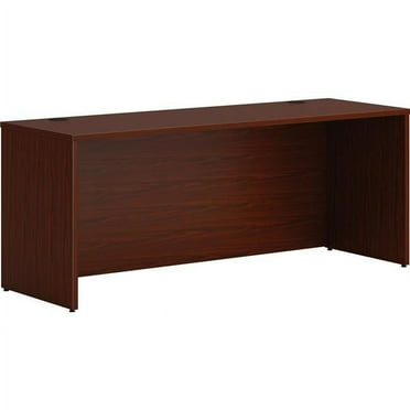 72 in. Shell Credenza&#44; Mahogany