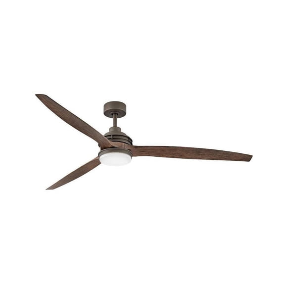 72 inch 3-Blade Ceiling Fan with Light Kit-Metallic Matte Bronze Finish Bailey Street Home 81-Bel-4243700
