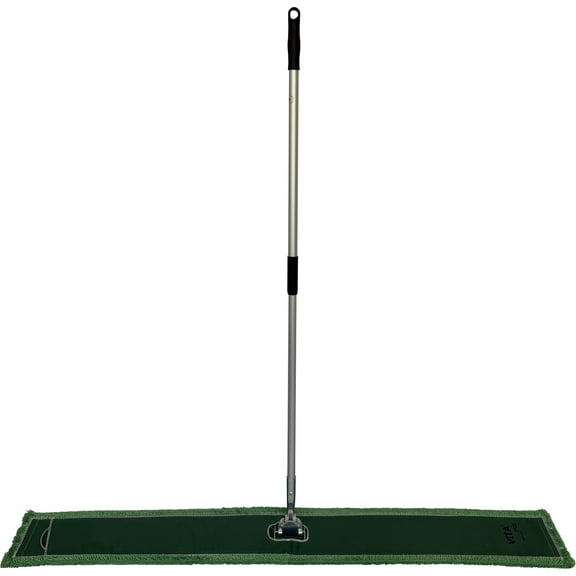 Green Monster - 72" Twisted-Loop Microfiber Dust Mop Kit: Superior Cleaning for Large Spaces