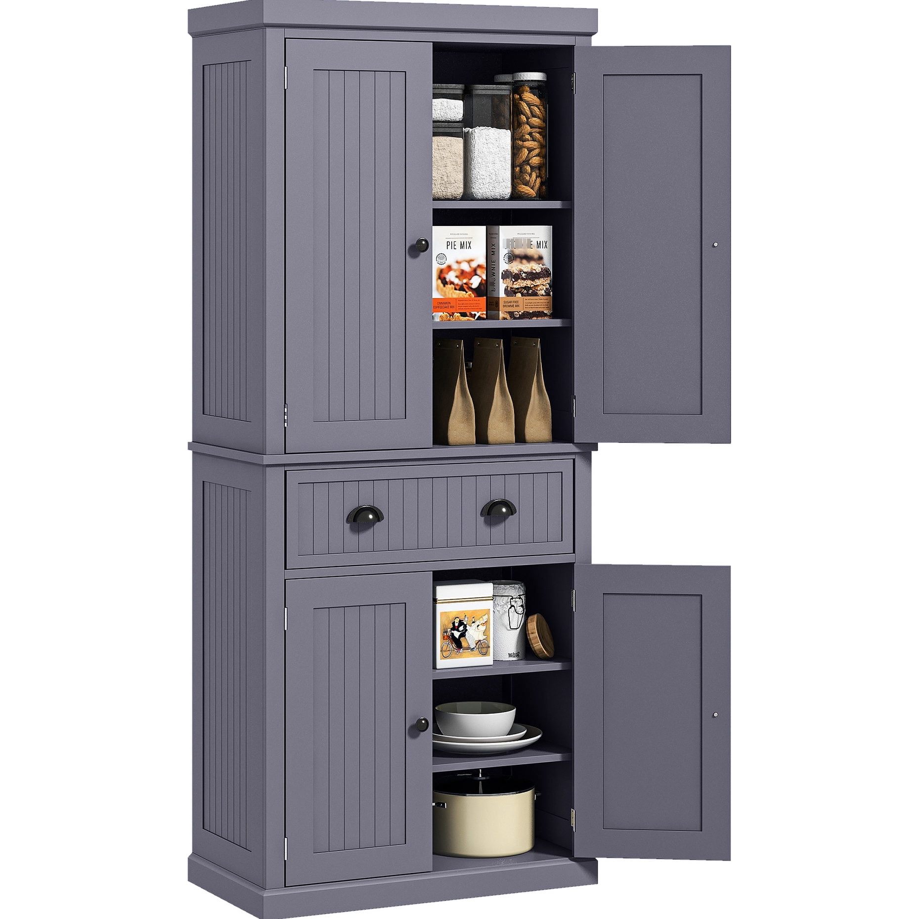 72 - inch Tall Cabinet | Ample Space for Household Items in Hallway ...
