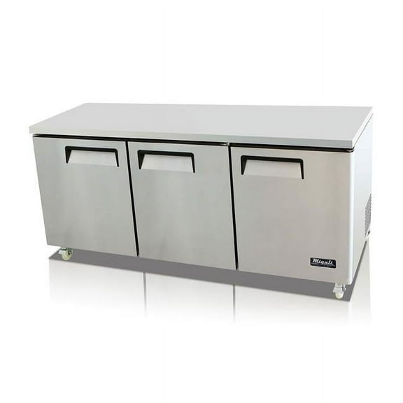 72 inch Under-counter & Work Top Refrigerator
