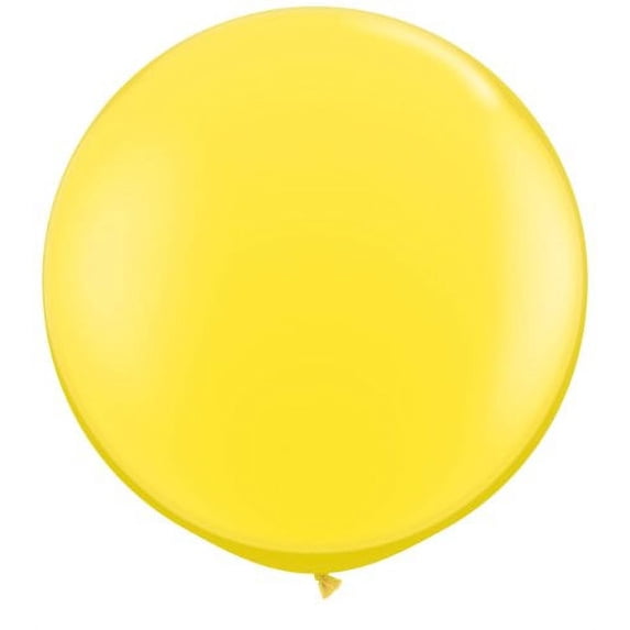 72 inch Yellow Giant Latex Balloon - Qty 1