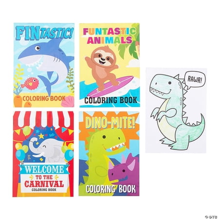 72-pack of Kid's Coloring Books ~ Great Party Favors! Assorted Designs