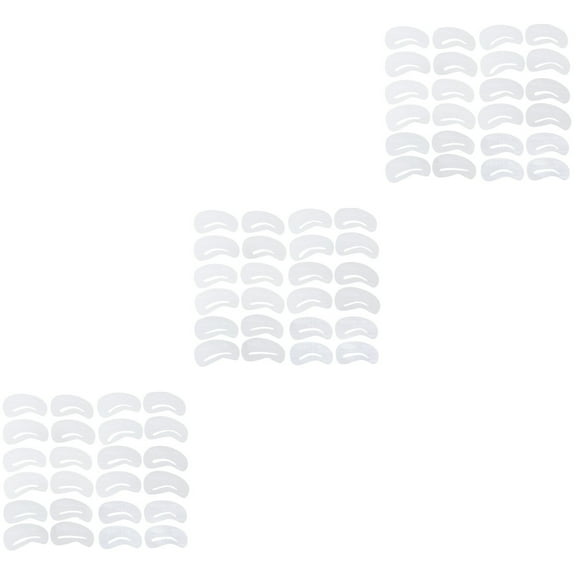 72 pcs 6 Sets Eyebrow Stencils Eye Brow Grooming Shaping Templates DIY Makeup Beauty Tools