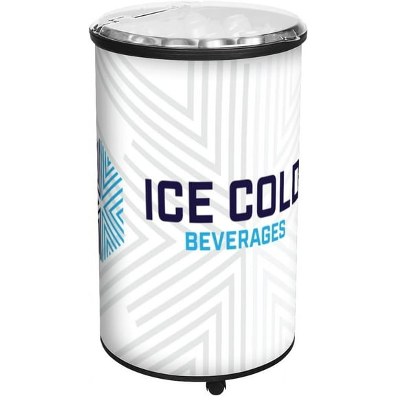 72 qt Cooler with Wheels Durable Rotomolded Insulated for Large Gatherings, Work, Patio, Bar, Beverages Party Events, USA Made, Black