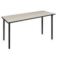 thumbnail image 1 of Regency Kee 72 x 24 in. Folding Training Seminar Table- Maple Top, Black Legs, 1 of 5