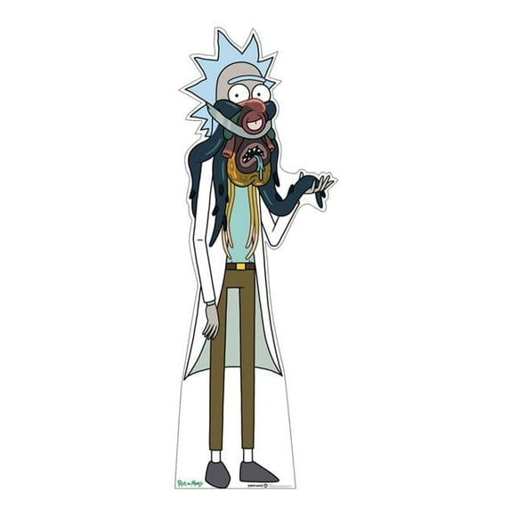72 x 25 in. Rick Cardboard Cutout