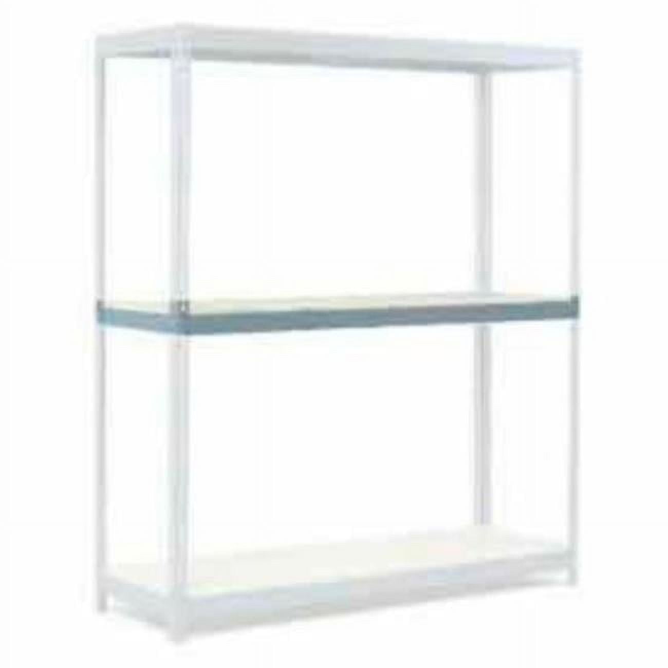 72 x 30 in. Additional Level Wide Span Rack with Wood Deck, Gray ...