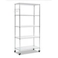 thumbnail image 1 of 72 x 36 x 18 in. 5-Shelf Wire Shelving Kit, Silver, 1 of 1
