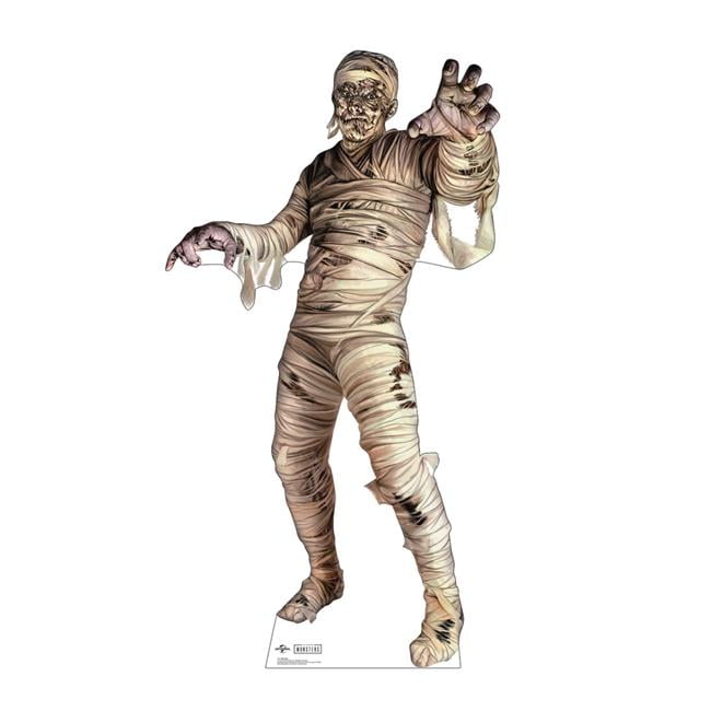 72'' Lifesize Mummy Cardboard Standup Halloween Decor