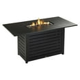 thumbnail image 1 of 72 x 40 in. Regal Rectangle Aluminum Counter Table with Fire Pit, 1 of 1