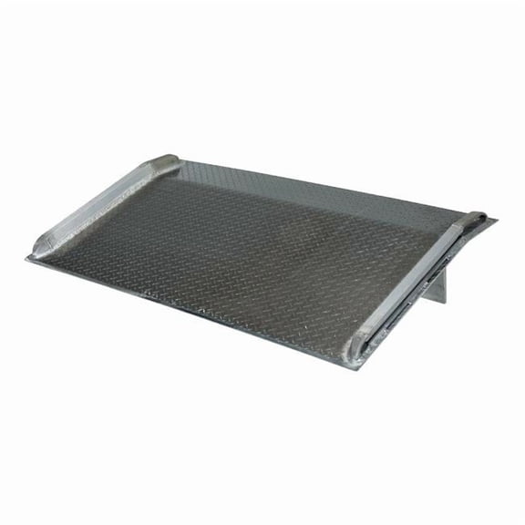 72 x 42 in. Aluminum Truck Dockboard - 12000 lbs