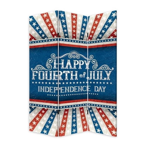 72 x 48 in. 4th of July Screen & Room Divider