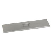 72 x 6 in. Stainless Steel Cover for Linear Drop-In Fire Pit Pan