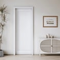 thumbnail image 1 of 30" X 80" Sliding Pocket Door White Standard Door with Hardware Kit Set, 1 of 8