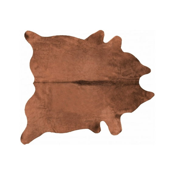 72" x 84" Brown Cowhide  Rug
