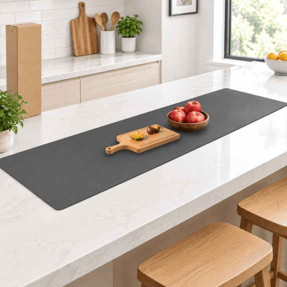 72''x16''(180cmx40cm) Extra Large Silicone Mat For Kitchen Counter Heat ...