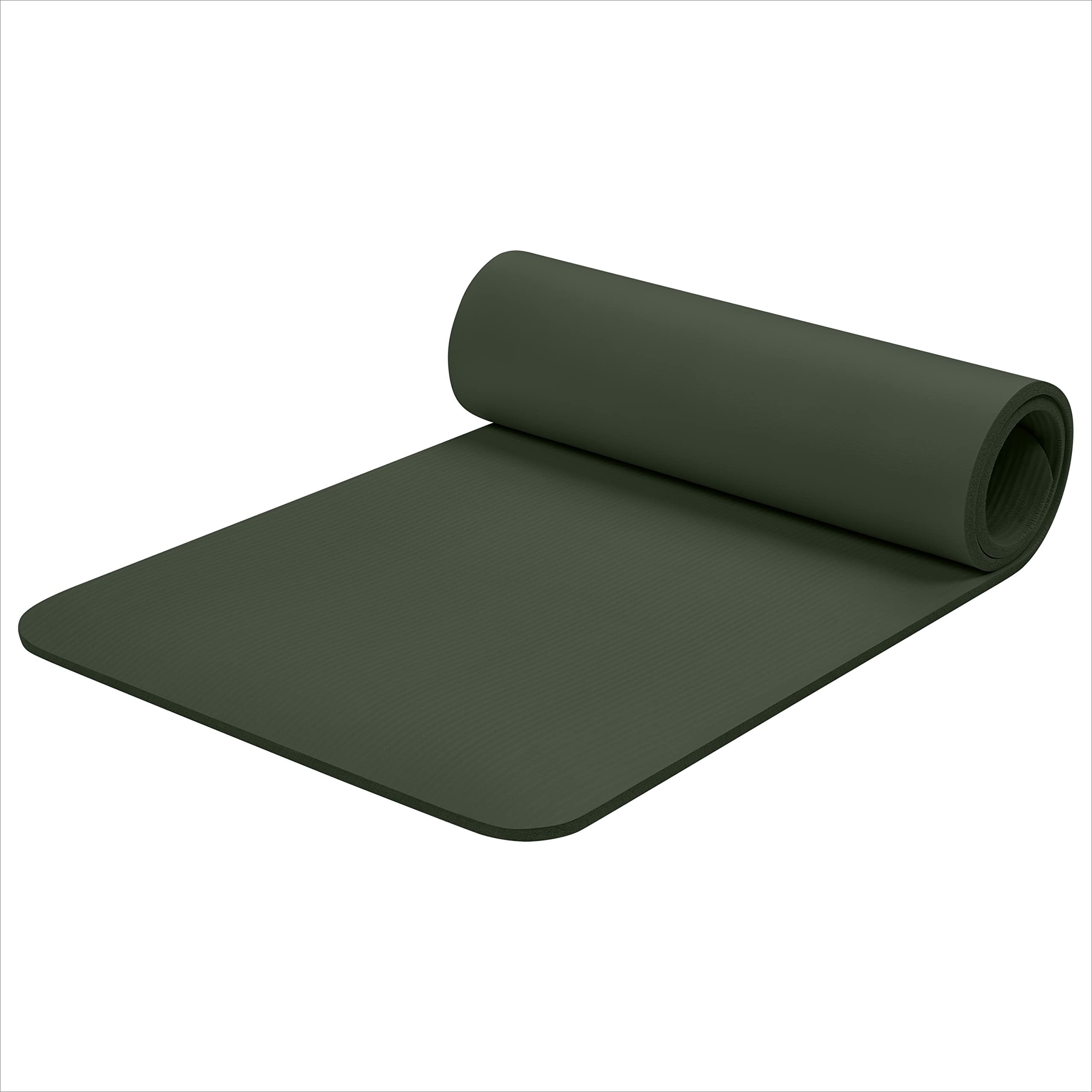 72"x24" Thick Non-Slip Yoga Mat BPA-Free Exercise Mat with Carrying Strap for Pilates & Fitness