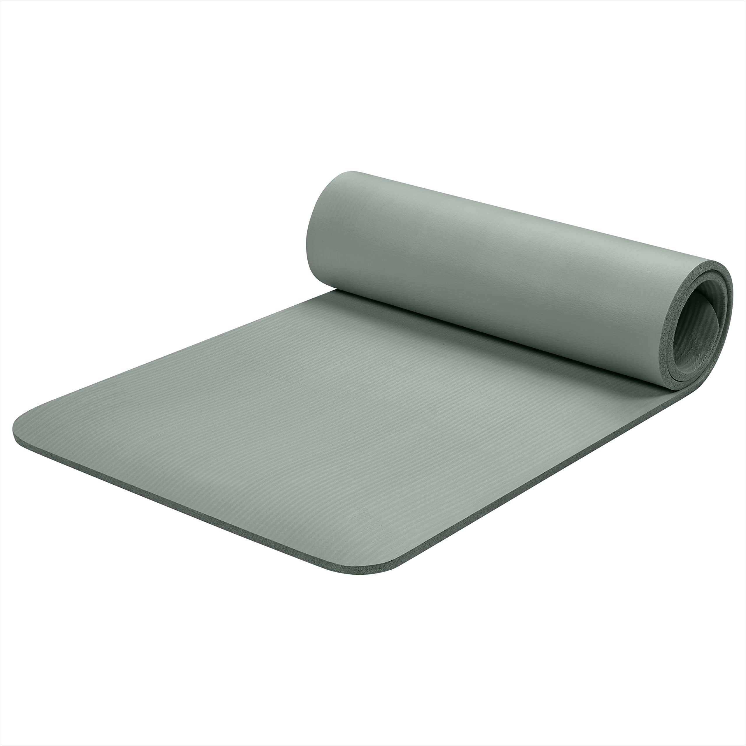 72"x24" Thick Non-Slip Yoga Mat BPA-Free Exercise Mat with Carrying Strap for Pilates & Fitness