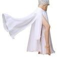 thumbnail image 1 of 720 Degree Chiffon Belly Dance Skirt 8 Colors BellyDance Skirt Women Dancing Split Multi Piece Skirt Slit Dance Skirts, 1 of 5