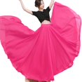 thumbnail image 1 of 720 Degree Chiffon Skirt Ballet Dance Women Long Skirts Dancer Practice Wear Stage Dance Skirt, 1 of 6