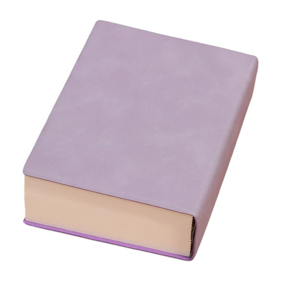 720 Page Empty Notebook Thick Simple Design Soft Leather Cover For Drawing Journaling