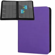 720 Pockets Trading Card Binder, 12-Pocket Card Ablum Compatible with lorcana,MTG,Sports Cards & Other Standard Size Trading Card Purple