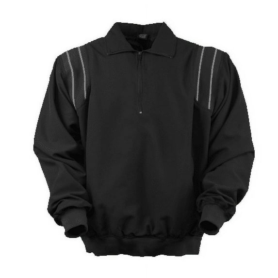 7200-01-3XL Umpire Half-Zip Jacket, Black - 3X Large