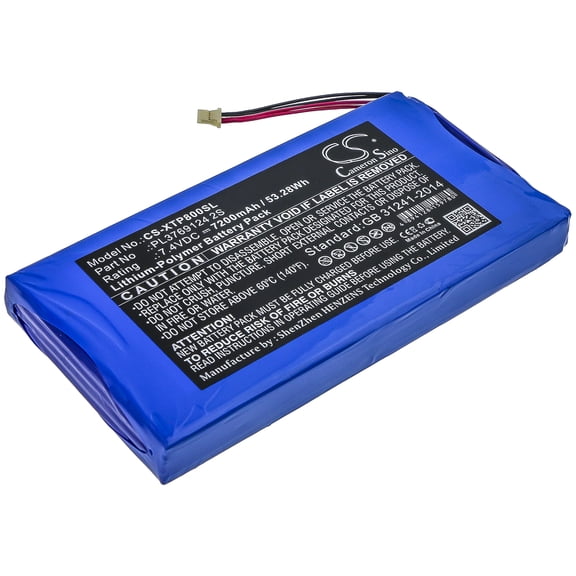 7200mAh XTOOL PL3769124 2S Battery for X7 i80 Pad PS80E X100 Pad 2 Pro PS80 EZ500 X100 Pad 2