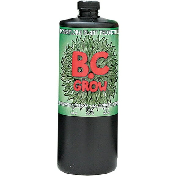 720580 B.C. Grow, 1 lt Fertilizers, 1 Liter, Hydroponic Nutrients Are A Power-Packed Trio For Nurturing Generous Vegetative Crops And Extraordinary Floral Growth