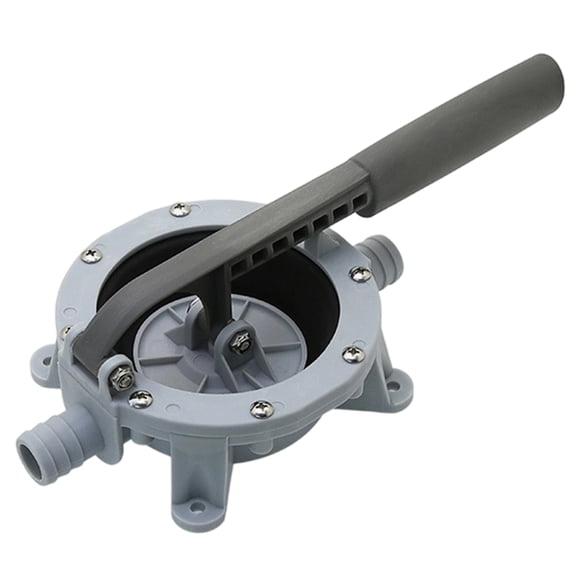 PP Body 720GPH Manual Priming Pump with EPDM Sealing Parts, Diaphragm Transfer Design, Two Hose Connectors for Boat Yachts Kayaks Care and Mobile Fluid Handling